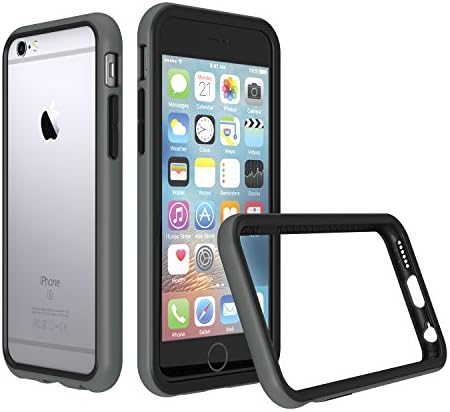 RhinoShield CrashGuard Bumper 2.0 for iPhone 6 Plus/6s Plus, Dark Gray