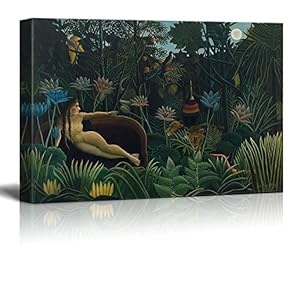 The Dream by Henri Rousseau - Canvas Print