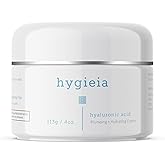 Hygieia + Encapsulated Hyaluronic Acid Face Moisturizer – Hydrating Liposomal Face Cream for Women & Men – Fast & Deep Cellular Absorption for Daily Skin Hydration, Firming, Toning & Elasticity, 4oz