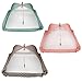 (3 Pack) Esfun Large Premium Quality Food Covers Nets for Outdoors & Picnics,17 inch,Reusable and Collapsible Pop-up Mesh Screen Food Covers Umbrella Keep Out Flies, Bugs, Mosquitoes