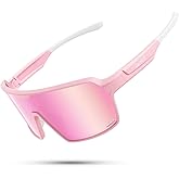Lamicall Polarized Sports Sunglasses for Women, Large UV400 Protection Sun Glasses, Running Cycling Baseball Hiking
