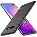 QITAYO case for Samsung Galaxy S10 Plus,Samsung Galaxy S10 Plus case with Anti-Scratch Shock Absorption Cover Case,TPU Soft Slim Case for Galaxy S10 Plus (Black)