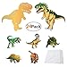 DROEAY BeeGreen Dinosaur-Party-Supplies-Invitations with Envelopes for Kids Boys Girls Birthday 24 Pack, Dino Invites Cards for Dinosaur Theme Party