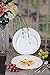 Lillian Tablesettings Premium Quality Heavyweight Plastic Plates China Like. Wedding and Party Dinnerware Plastic Plates 7.5 inch, White/Pearl-Value Pack 40 Count