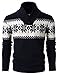 H2H Mens Casual Slim Fit Knitted Christmas Sweaters Holiday Party
