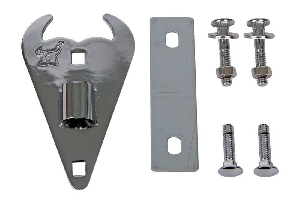 LP Latin Percussion Side Plate Conga Matador, Chrome - M218