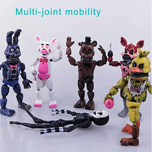 FNAF Action Figures Security Breach Five Nights at Freddy's Action Figures 5PCS FNAF Figures