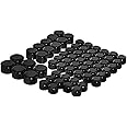 Motorcycle Bolt Covers Head Bolt Toppers Caps Black Kit for Harley 2017-2023 Touring Road King Street Glide Road Glide 2018-2023 Softail (All Black)