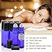 8, 10ml Cobalt Blue Glass Roller Bottles With Stainless Steel Roller Ball for Essential Oil by Mavogel - Include 3 Extra Roller ball, 12 Pieces Labels, Essential Oils Opener, 3ml Dropper