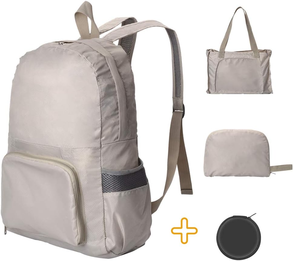 Ultra Lightweight Foldable Outdoor Backpacks for Water Resistant Hiking Daypack