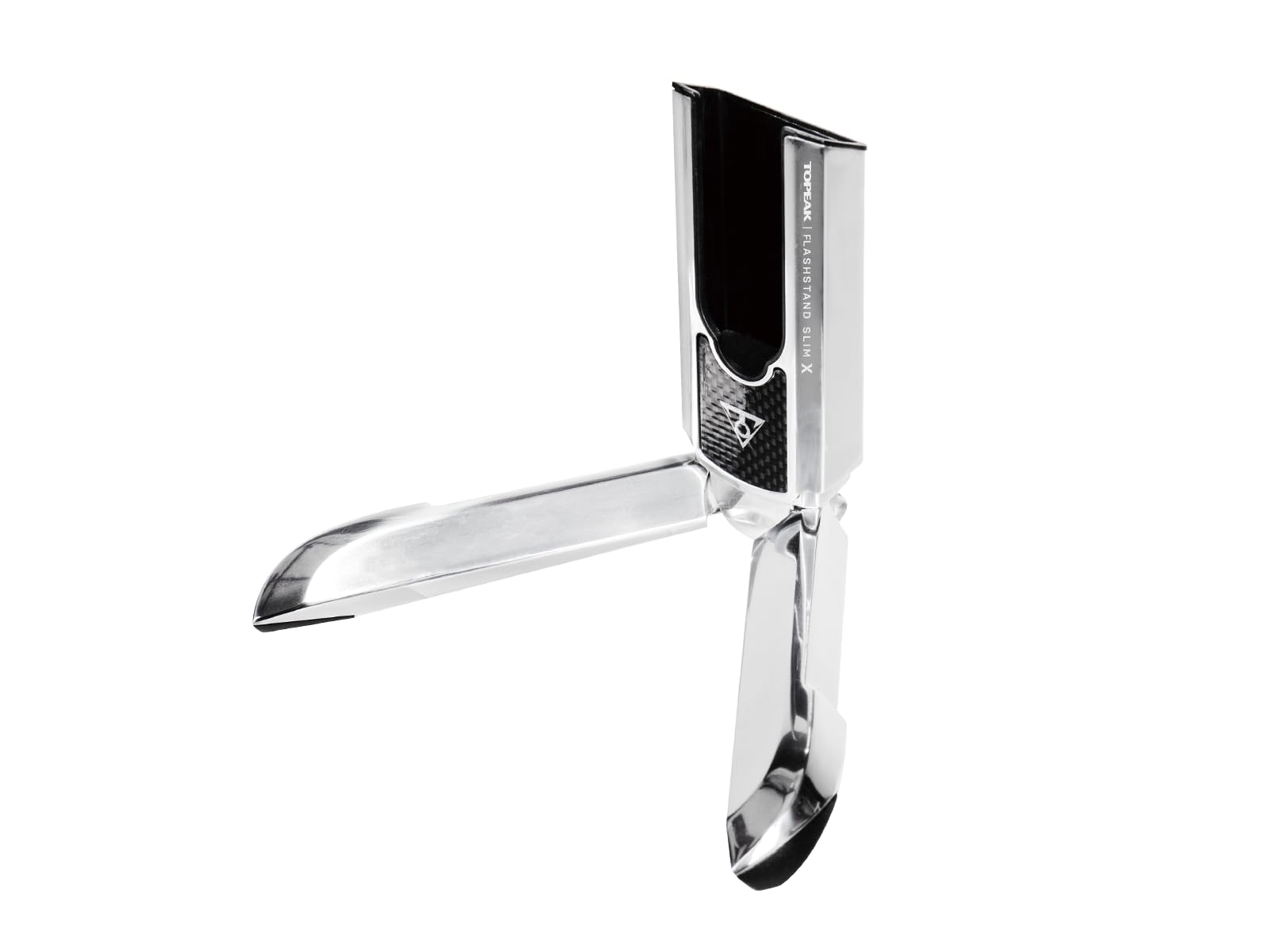 Topeak Unisex - Adult Flashstand Slim X Bicycle Stand, Silver-Black, 16cm, Maximum Capacity -14kg