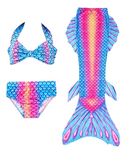 1 YITU+Mermaid+Swimmable+Swimsuit+Swimming