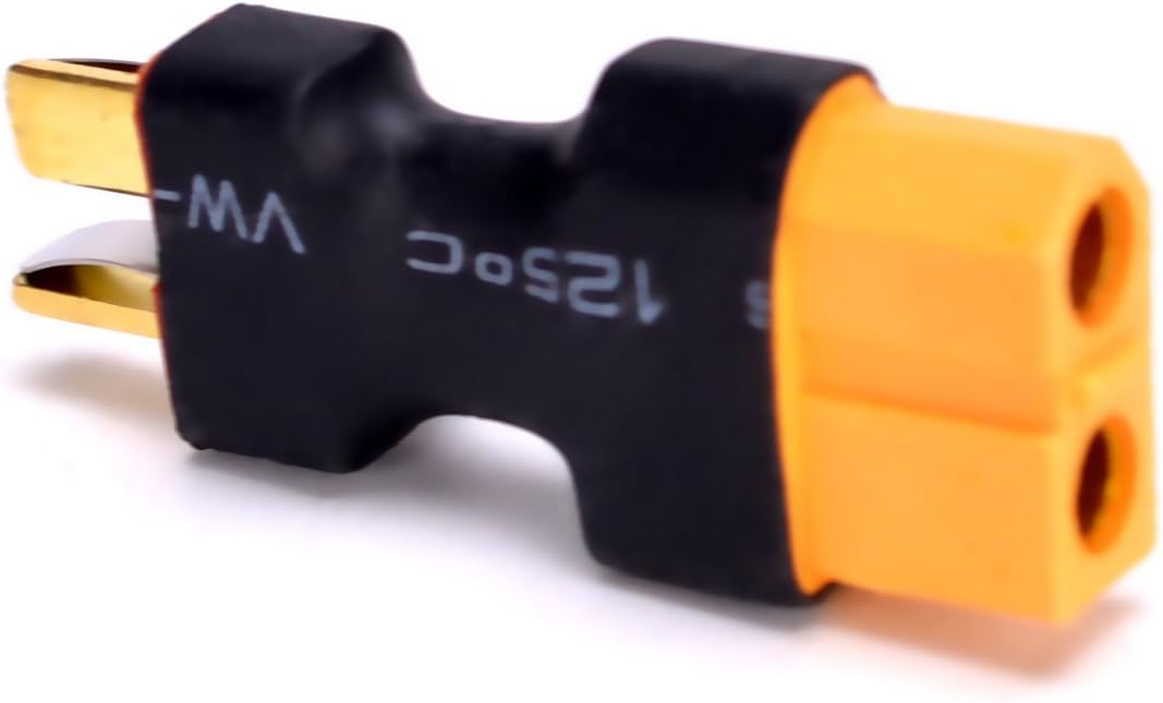 FLY RC 4PCS XT60 Female to Male Deans T Plug Connector Adapter No Wires Wireless RC LiPo NiMH Battery ESC Connector Adapters - Image 5
