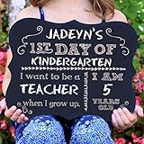 First Day Of School Chalkboard Sign