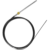 Yaofreeland Boat Steering Cable Universal Rotary Replacement Steering Cable for Single Station Boat
