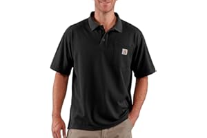 Carhartt Men’s Loose Fit Midweight Short-Sleeve Pocket Polo