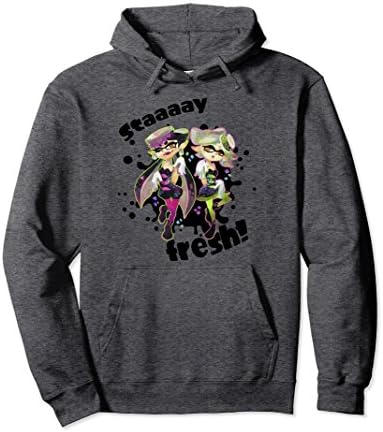 Nintendo Splatoon Squid Sisters Stay Fresh Graphic Hoodie