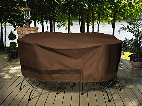 Patio Armor 7-Piece Round Dining Cover