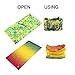 Godspeed Headwear, Headwrap 6-Pack & 12-Pack Headband & Bandanna 16-in-1 Multifunctional Telescopic Seamless Scarf Facemask for Outdoor Leisure Activities