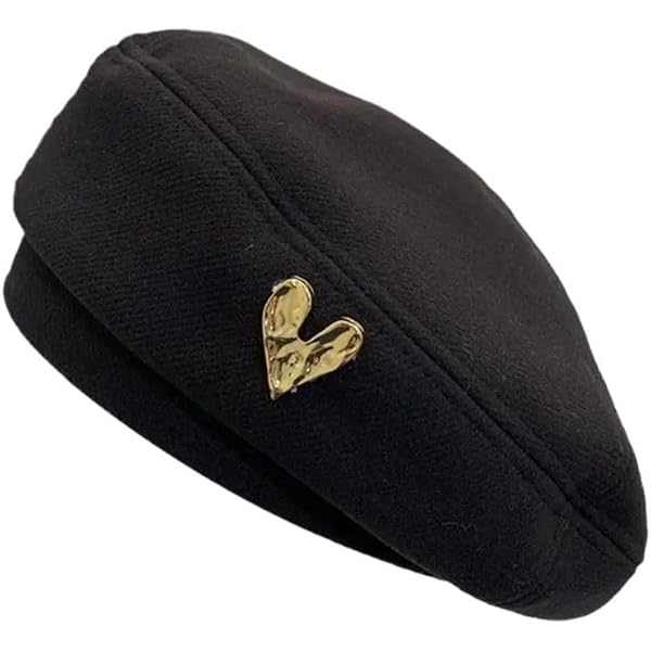 zaoalife French Berets for Women, Gothic Punk Beanie Hat 