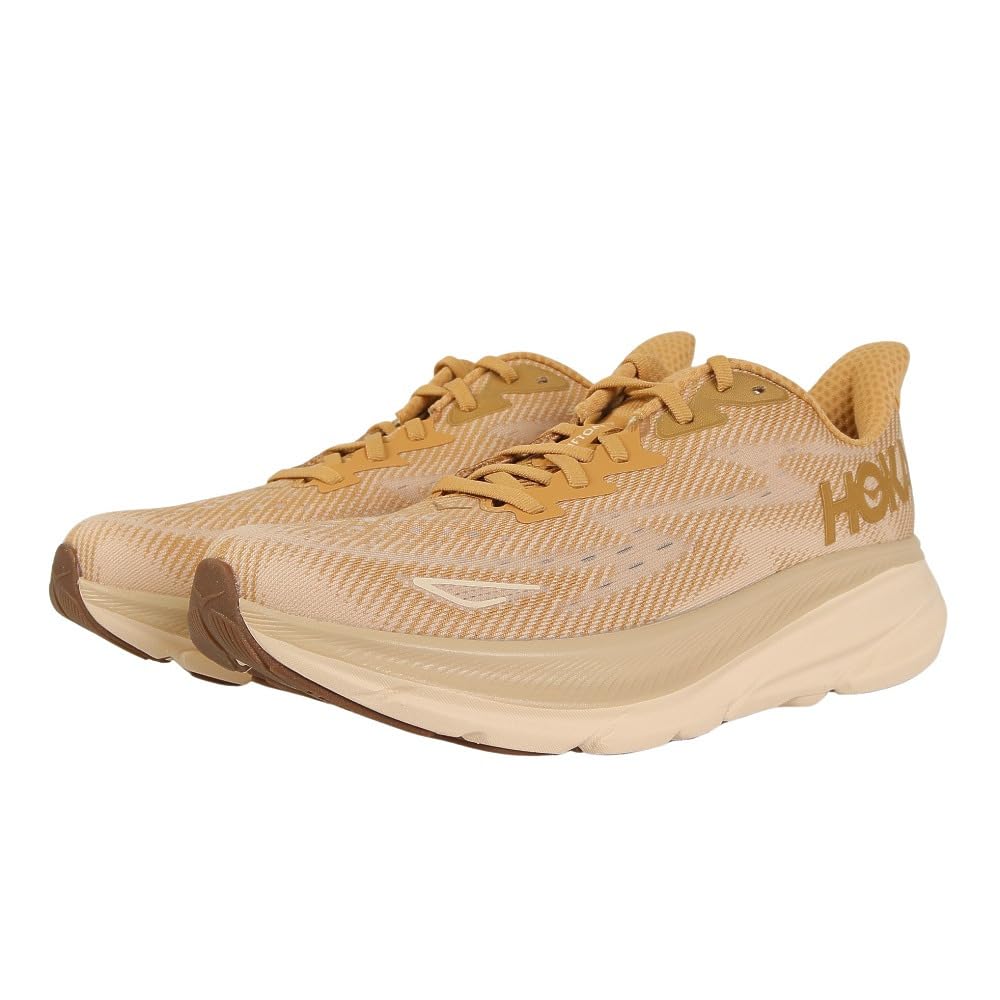 Hoka Men's Clifton 9 Wheat/Shifting Sand 8 Medium Image