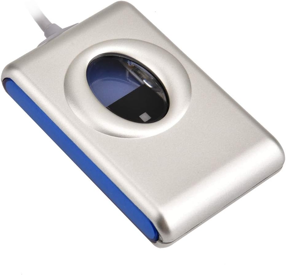 USB Fingerabdruck Leser - Kompakt, Automatische 360° Kalibrierung, Für PC Sicherheit & Zugangskontrolle