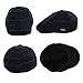 SIGGI Wool Winter Hat for Men Newsboy Cap Cold Weather Ivy Flat Cap Golf British Drivers Cap