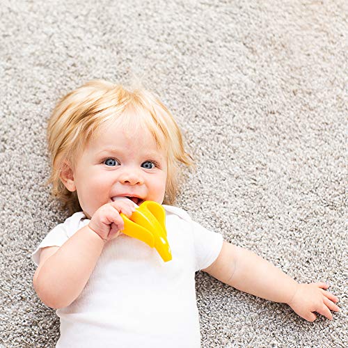 Jolly Dale Baby Teething & Feeding Set with Silicone Baby Bucket Bib