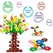 bodolo 750 Piece Building Blocks Toys for Toddlers & Kids, Lake Construction Discsstem to Plastic Disc SetSnow Fys for 3 Year Old up