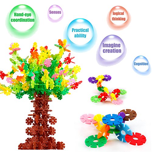 1 bodolo+Snowflakes+Interlocking+Educational+Construction