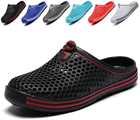LIGHTEN Garden Clogs Shoes Womens Mens Mesh Quick Drying Slippers Beach Sandals