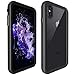 ShellBox Compatible for iPhone Xs Max Waterproof Case,Shockproof Snowproof Cover Case IP68 Underwater Full Body Rugged Protection Crystal Clear Built-in Screen Protector Case for iPhone Xs max (Black)