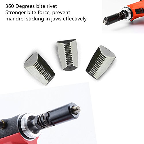 Heavy Duty Air/Hydraulic Rivet Gun professional Riveting tool 1/4" air power tool Self Suction style and no Self Suction style (Replacement Jaws)