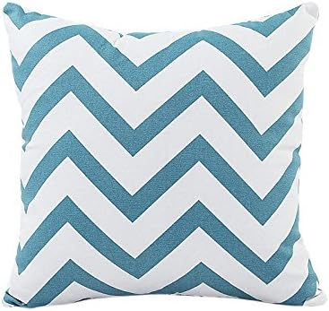 Beautyvan Comfortable Home Car Bed Sofa Decorative Wavy Patterns Pillow Case (C)