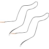 OKUMEYR 2Pcs Air Conditioner Temperature Sensor 10K Thermistor Probe with Copper Head 15.4 Inch Ac Replacement Accessory for HVAC Systems