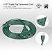 DEWENWILS 15 FT Outdoor Extension Cord, Weatherproof 16/3 SJTW Power Cable for Outdoor String Lights and Landscaping String Lights, ETL Listed, Pack of 2, Green