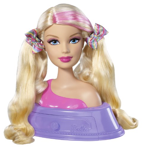 testa barbie da pettinare