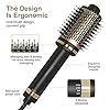 UBEGOOD-Hair-Dryer-Hot-Air-Brush-5-in-1-Hot-Air-Brush-with-3-Temperatures-Negative-Ion-Hot-Air-Comb-Multifunctional-Hot-Air-Brush-Hair-Dryer-Brush-Styling-Brush-Hair-Dry-for-All-Hair-Types UBEGOOD Hair Dryer Hot Air Brush, 5 in 1 Hot Air Brush with 3 Temperatures Negative Ion Hot Air Comb Multifunctional Hot…