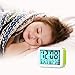 FIVE 0 EIGHT Digital Talking Alarm Clock with 4.5'' Display, Smart Backlight, 3 Alarms,7 Ring for Desk, Shelf, Table, Bedroom