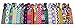 Syleia 100 Hair Ties - Signature Collection Printed Patterns and Solid Colors - Elastic Ponytail Holders No Crease Hand Knotted Fold Over Assorted 100 Pack