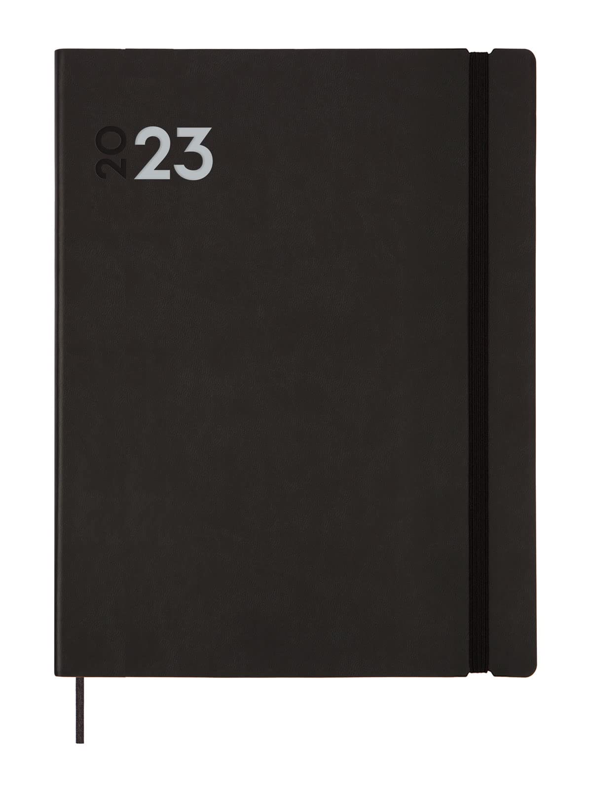 Finocam - Agenda 2023 Dynamic Mara Week Vertical View January 2023 - December 2023 (12 months) Black Spanish