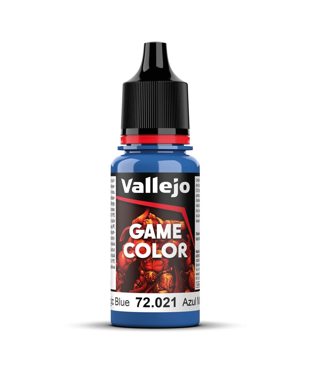 Vallejo Game Color Magic Blue Paint, 17ml