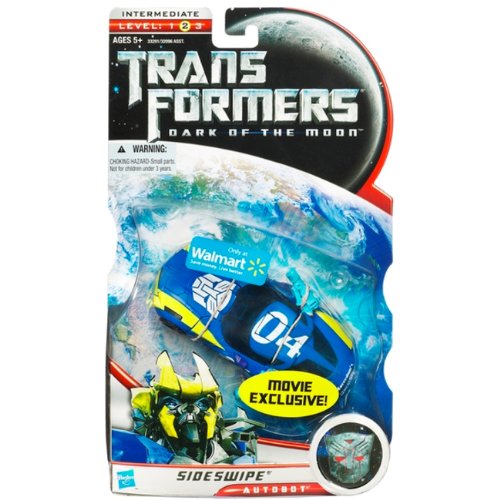 Transformers 3 Dark of The Moon Exclusive Deluxe Action Figure Sideswipe