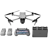 DJI Air 3 Fly More Combo with DJI RC 2, Drone with Camera 4K, Dual Primary Cameras, 3 Batteries for 138-Min Max Flight Time,