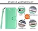 FYY Case for iPhone 6 Plus/6s Plus, PU Leather Wallet Phone Case with Card Holder Flip Protective Cover [Kickstand Feature] [Wrist Strap] for Apple iPhone 6 Plus/6s Plus 5.5