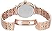 Burgi Women's Quartz Stainless Steel Casual Watch, Color:Rose Gold-Toned (Model: BUR174RG)