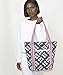 Bungalow 360 Striped Tote Bag (Sea Otter)