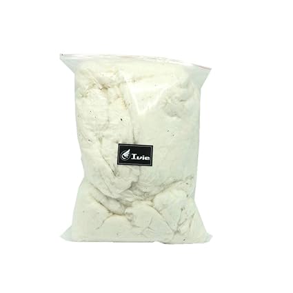 Quilting 1lb Raw Organic Cotton Fiber Batting Natural Color Eco