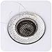 Wild Tribe Stainless Steel Sink Drain Filter Strainer Tub Bathroom Hair Catcher, Large Wide Rim 2.75