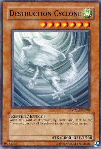 Yu-Gi-Oh! - Destruction Cyclone (STON-EN028) - Strike of Neos - Unlimited Edition - Common